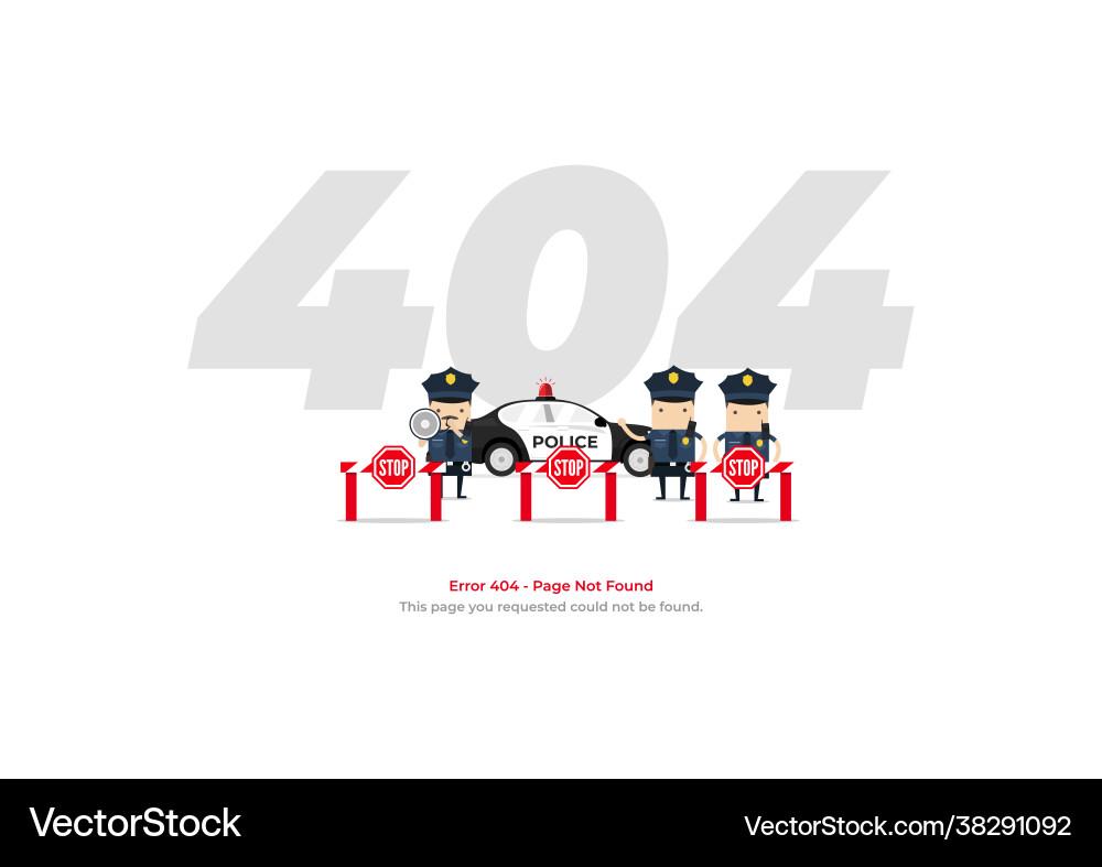 Error 404 page not found system updates Error 404 page not found system updates vector image