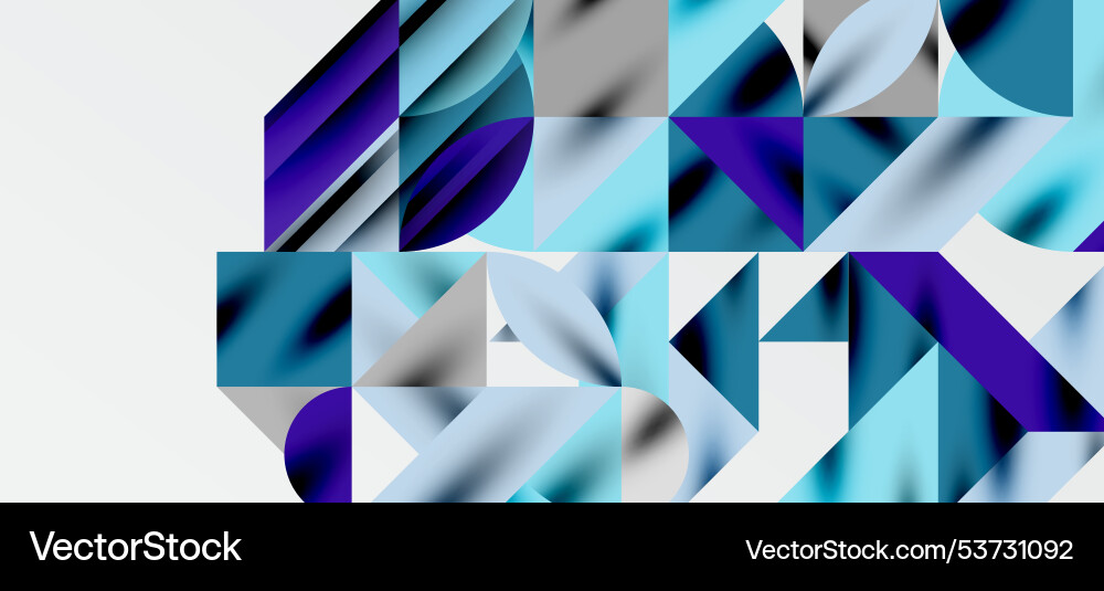 Geometric neo patterns abstract background Vector Image