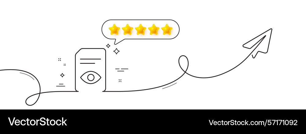 View document line icon open file sign View document line icon open file sign vector image