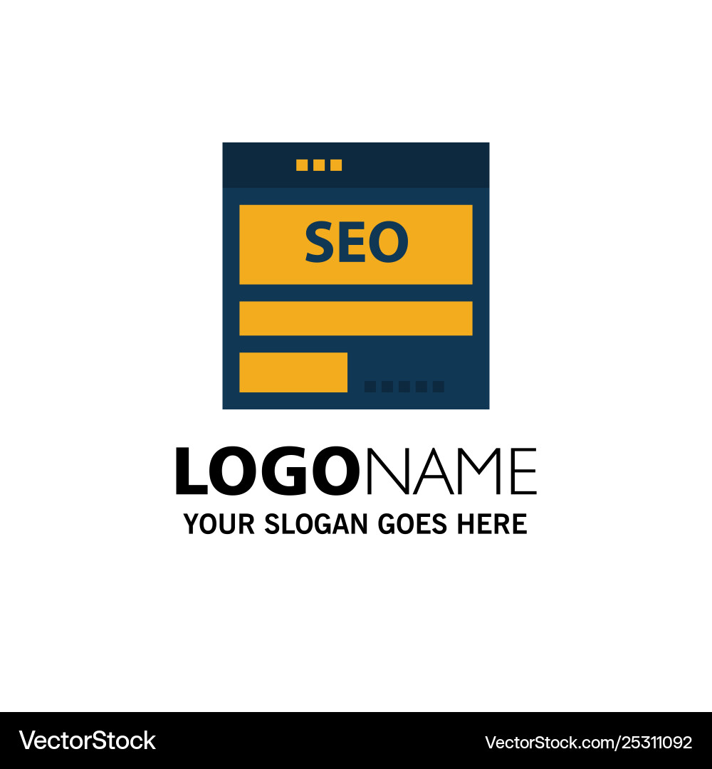 Website server data hosting seo tech business Website server data hosting seo tech business vector image