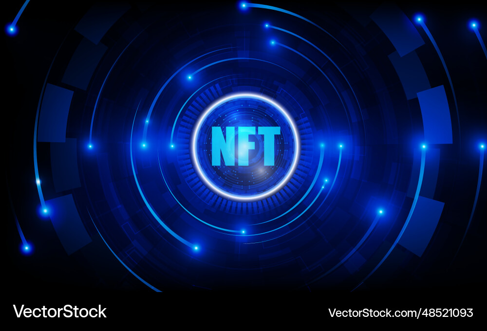 Abstract technical graph of nft bitcoin Abstract technical graph of nft bitcoin Vector Image