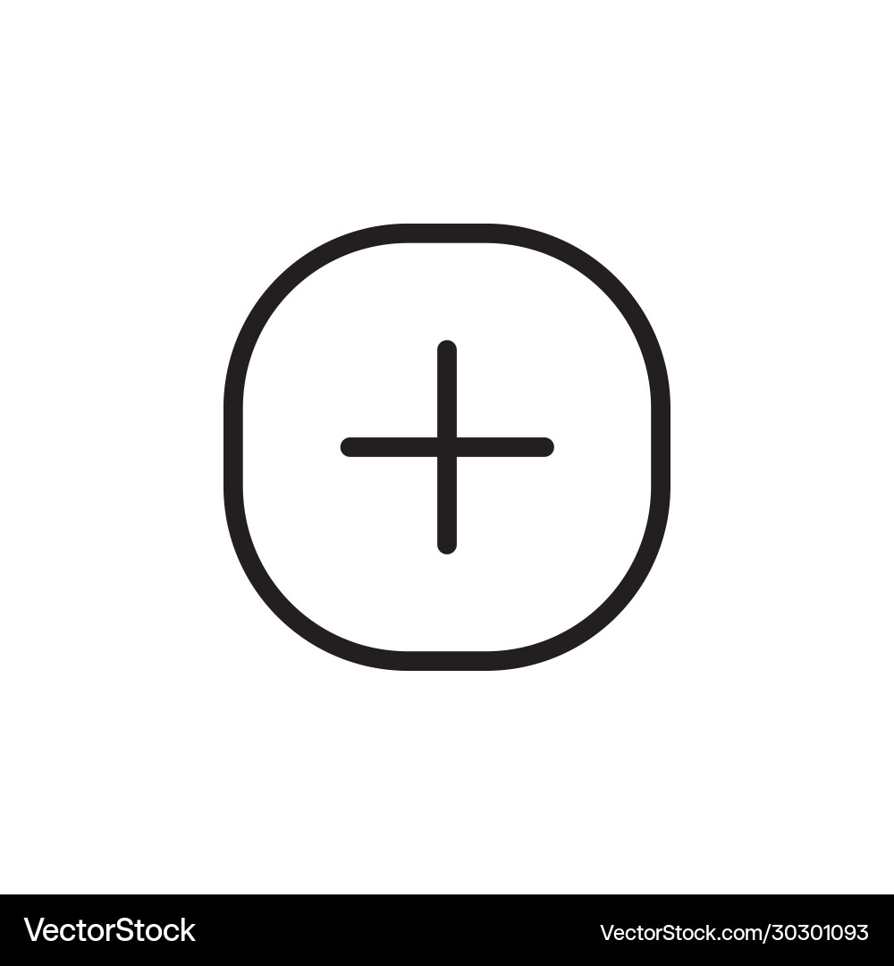 Add create plus and mathematics icon perfect Add create plus and mathematics icon perfect vector image