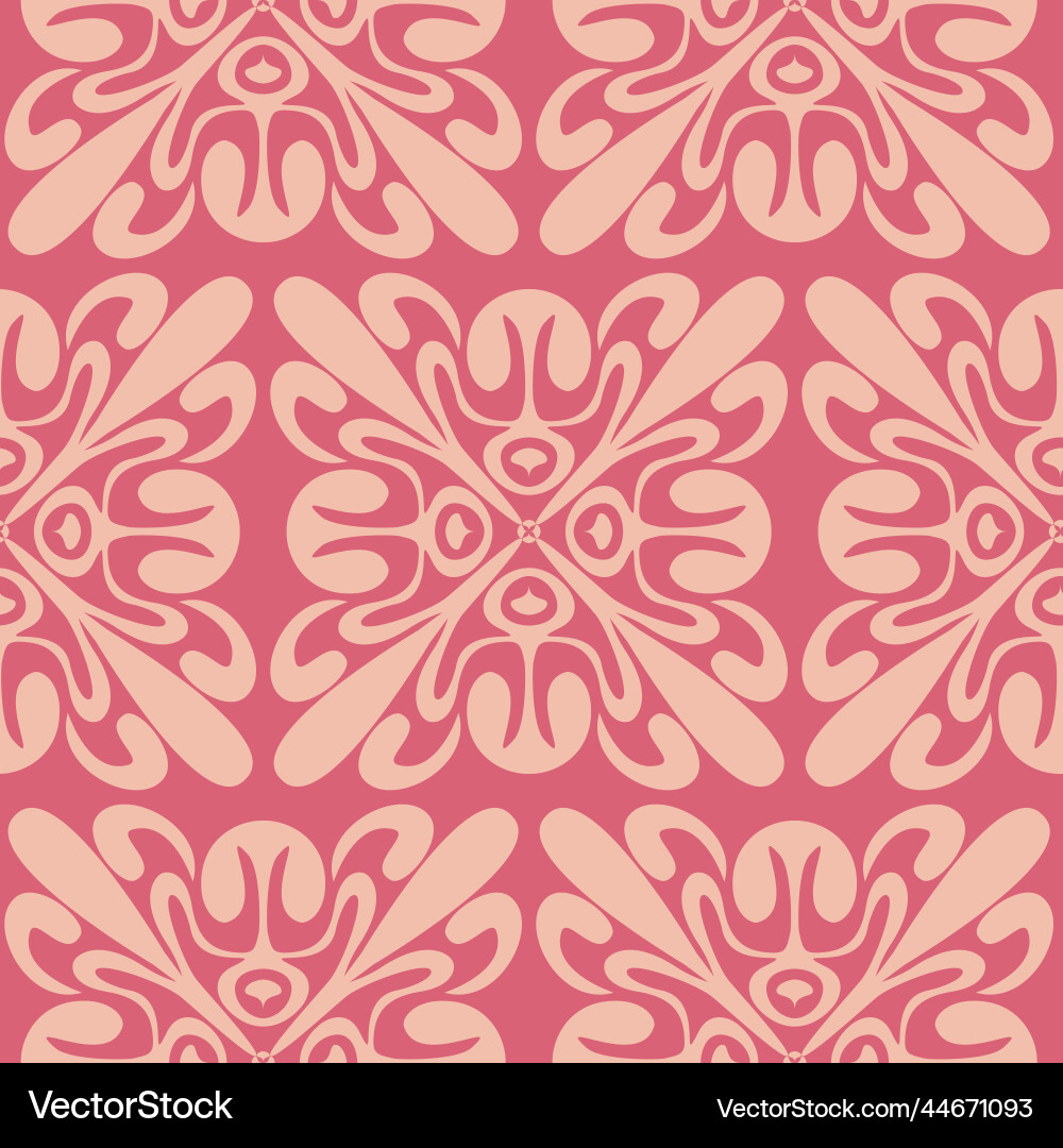 Pink seamless pattern abstract motif for design Pink seamless pattern abstract motif for design Vector Image