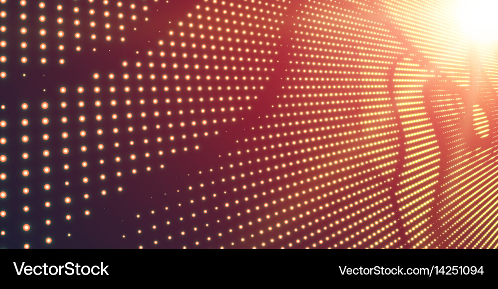Abstract Red Particle Background vector image