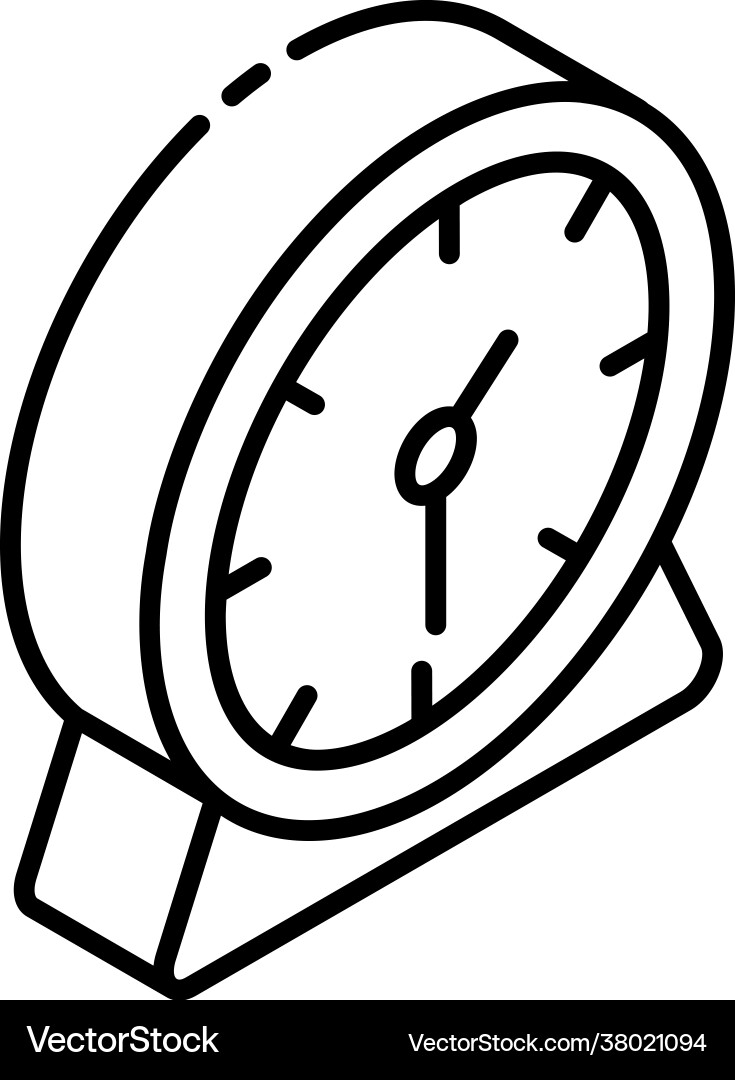 Clock Royalty Free Vector Image - VectorStock