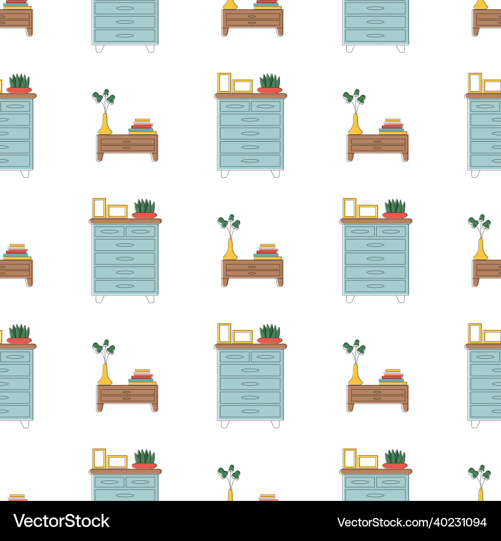 Seamless pattern with dumbbells and chests Seamless pattern with dumbbells and chests vector image
