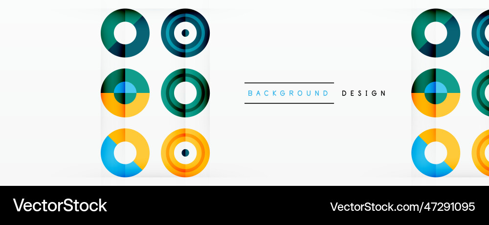 Abstract background with circle symmetric grid Abstract background with circle symmetric grid Vector Image