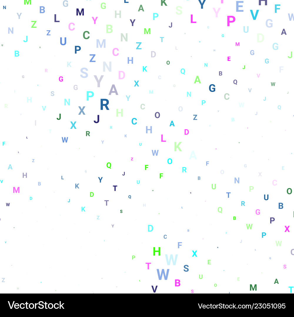 Abstract texture with letters Abstract texture with letters Vector Image