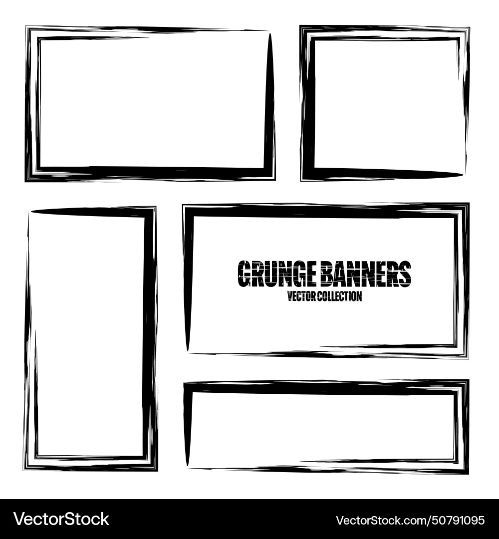 Grunge quadratische Rahmen Banner mit Flecken Grunge quadratische Rahmen Banner mit Flecken vektorbild