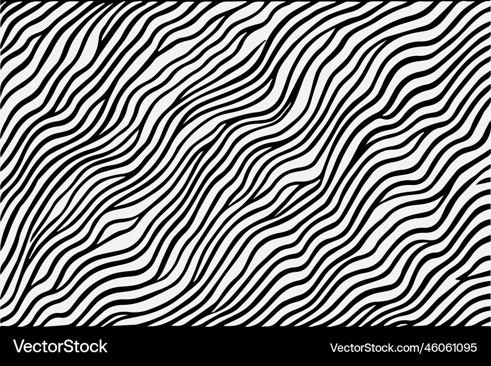 Seamless pattern with hand drawn wavy lines Seamless pattern with hand drawn wavy lines vector image