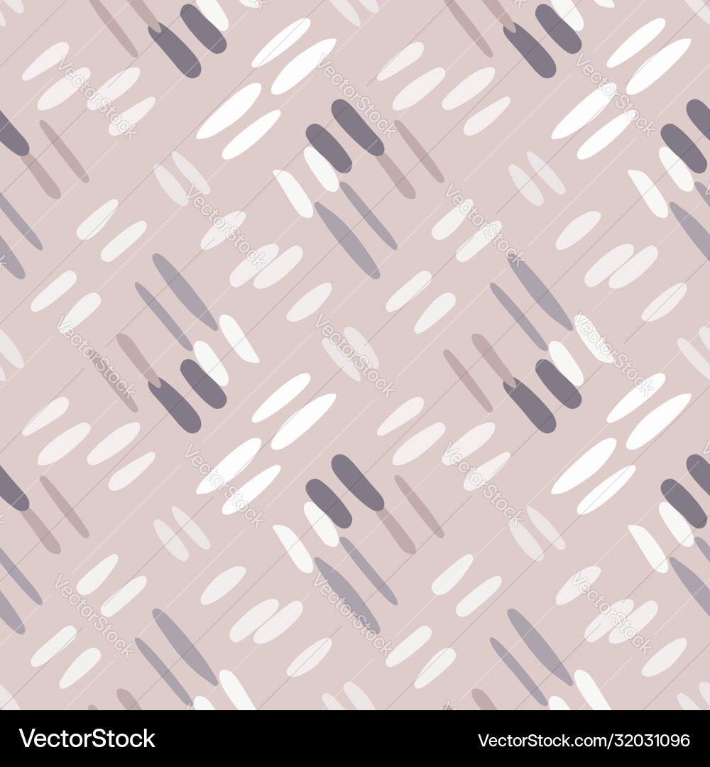 Geometric seamless pattern with dash line Vector Image