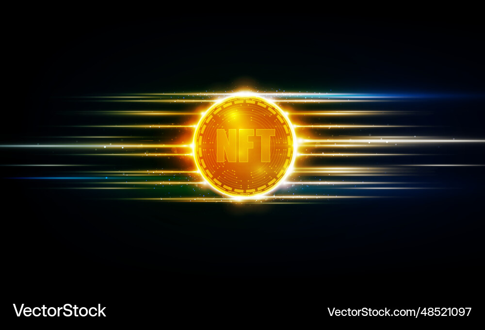 Abstract technical graph of nft bitcoin Abstract technical graph of nft bitcoin Vector Image