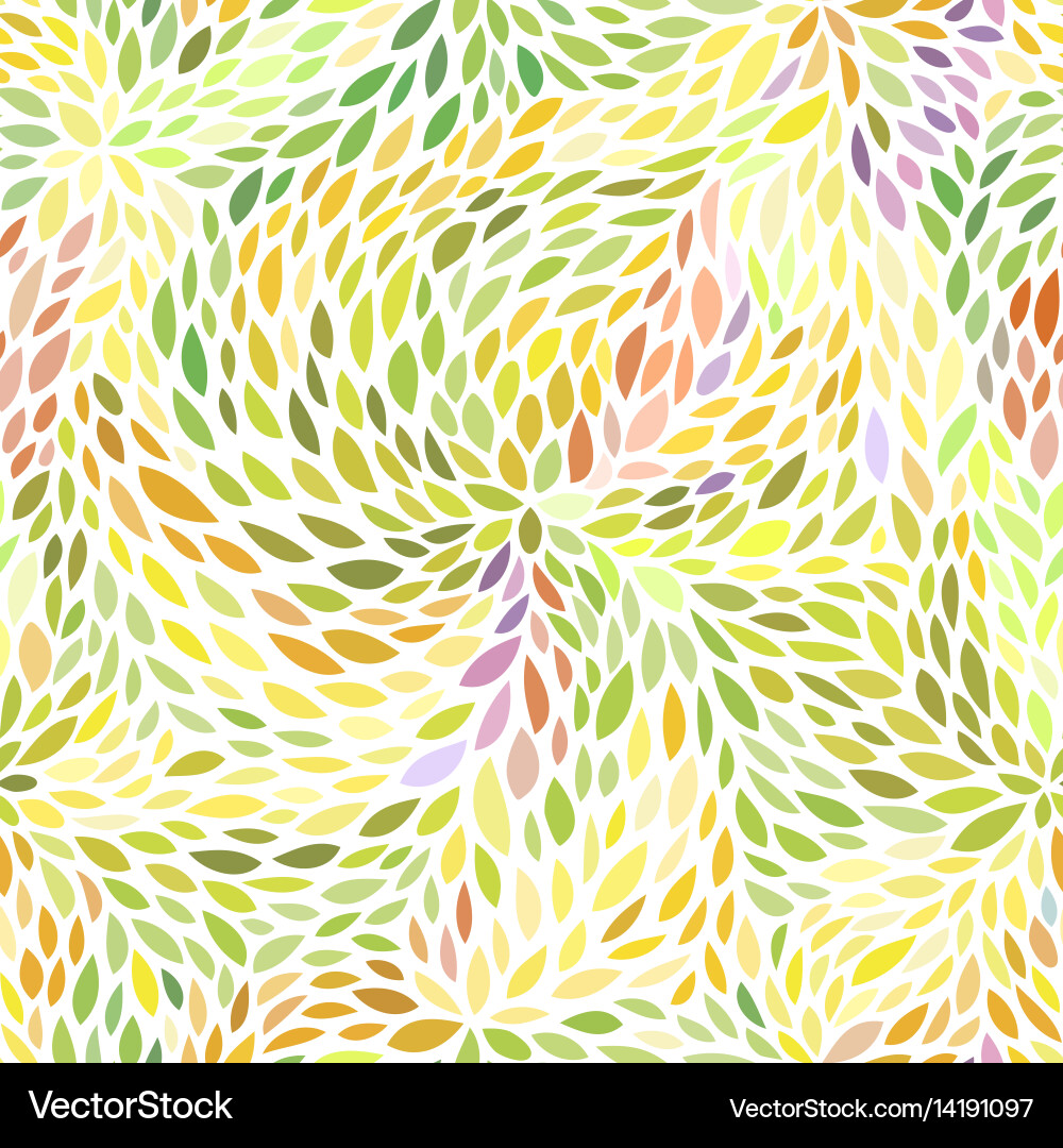 Autumn Leaf Pattern vector image