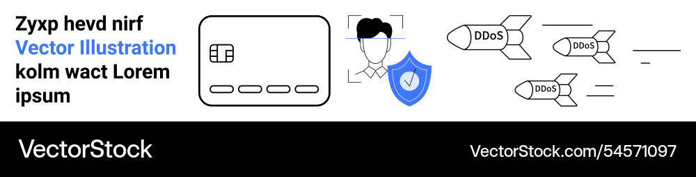 Cybersecurity concept with shield user profile Cybersecurity concept with shield user profile vector image