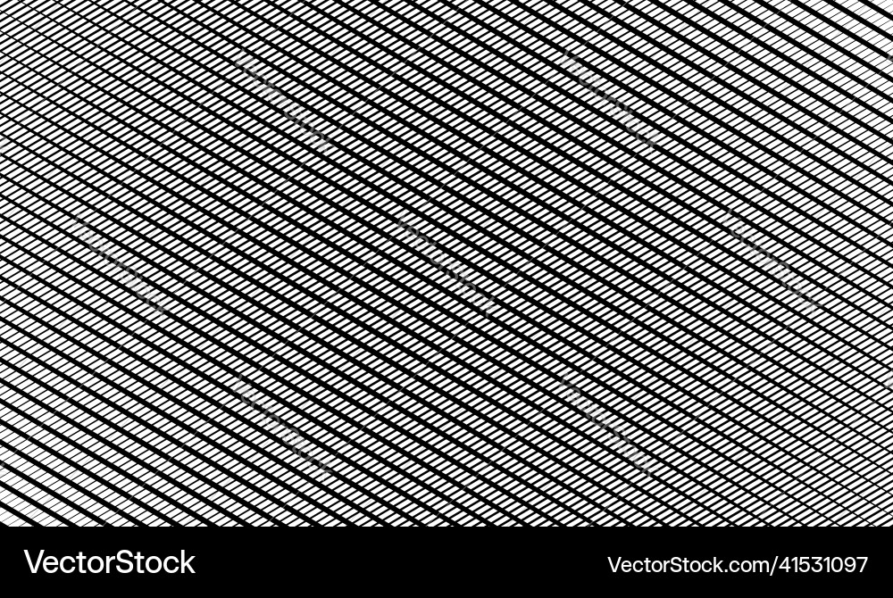 Diagonal oblique grid mesh pattern lattice Vector Image