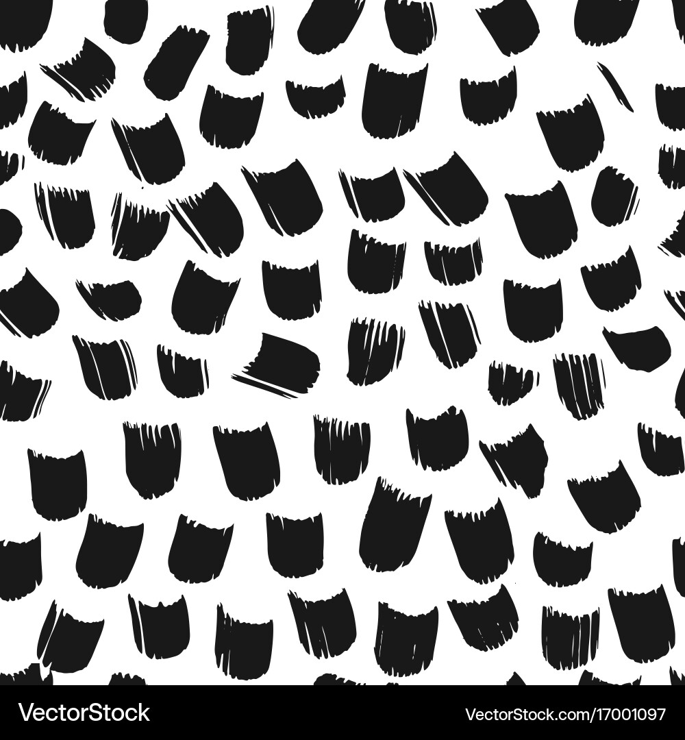 Ink abstract seamless pattern background Vector Image