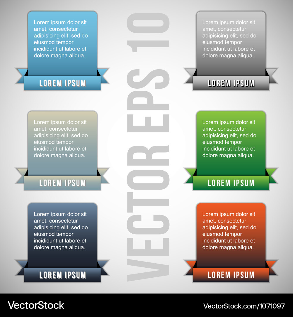 Web Elements & Icons - Colorful vector image