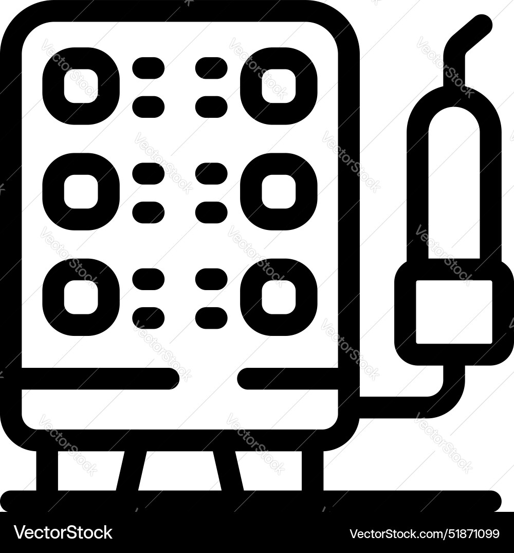 Cryptocurrency mining rig icon showing a computer Cryptocurrency mining rig icon showing a computer vector image