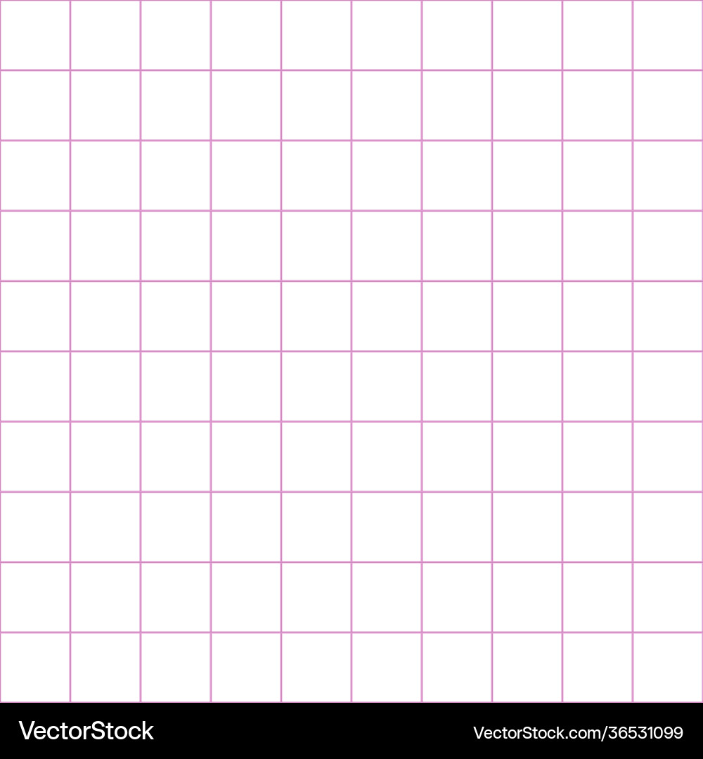 Grid paper abstract squared background with color vector image