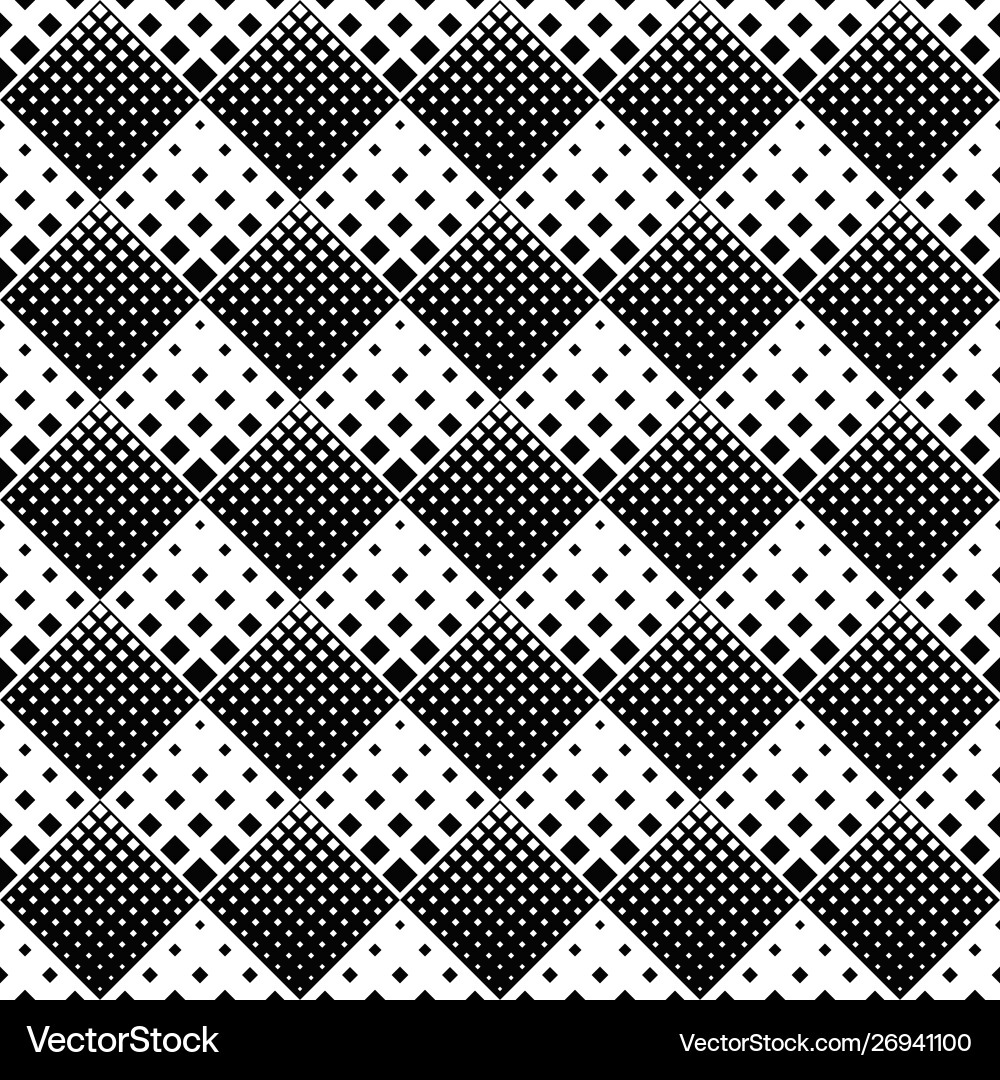 Abstract monochrome diagonal square pattern Abstract monochrome diagonal square pattern Vector Image