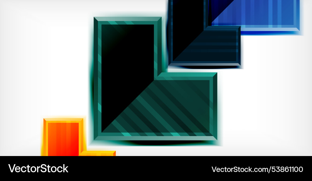 Arrow symbols created with 3d effects and line Arrow symbols created with 3d effects and line vector image