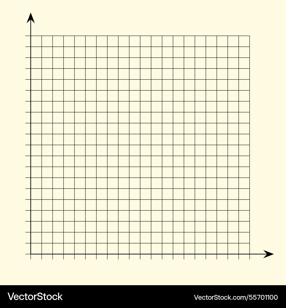 Grid paper mathematical graph cartesian Grid paper mathematical graph cartesian vector image