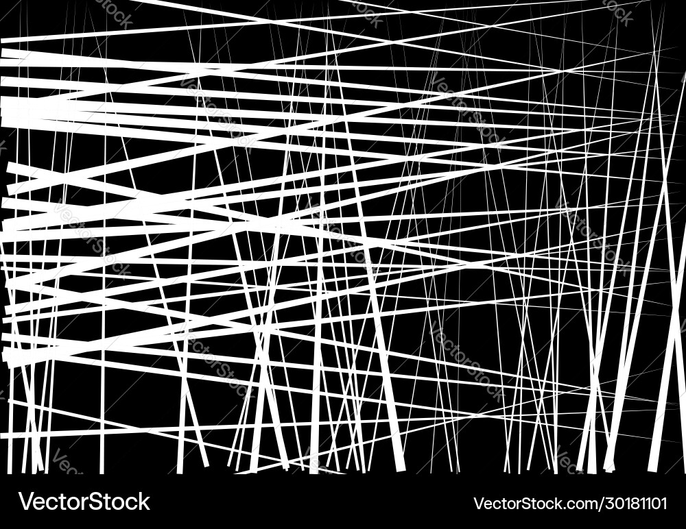 Abstract geometric art with random chaotic Abstract geometric art with random chaotic vector image