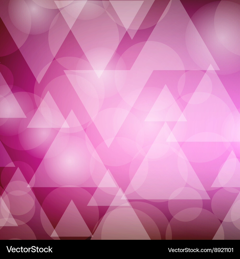 Abstract geometric background with triangles Vector Image