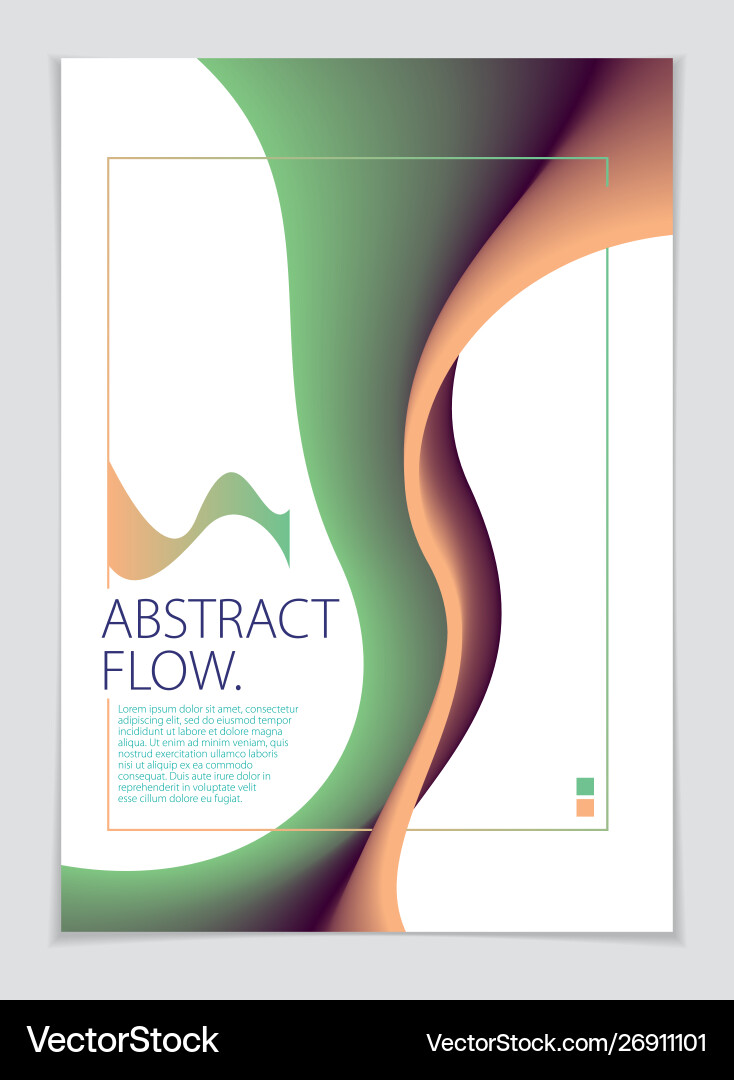 Abstract shape background composition a4 print Abstract shape background composition a4 print Vector Image