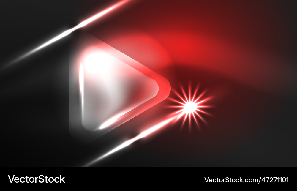 Digital neon abstract background triangles Digital neon abstract background triangles vector image