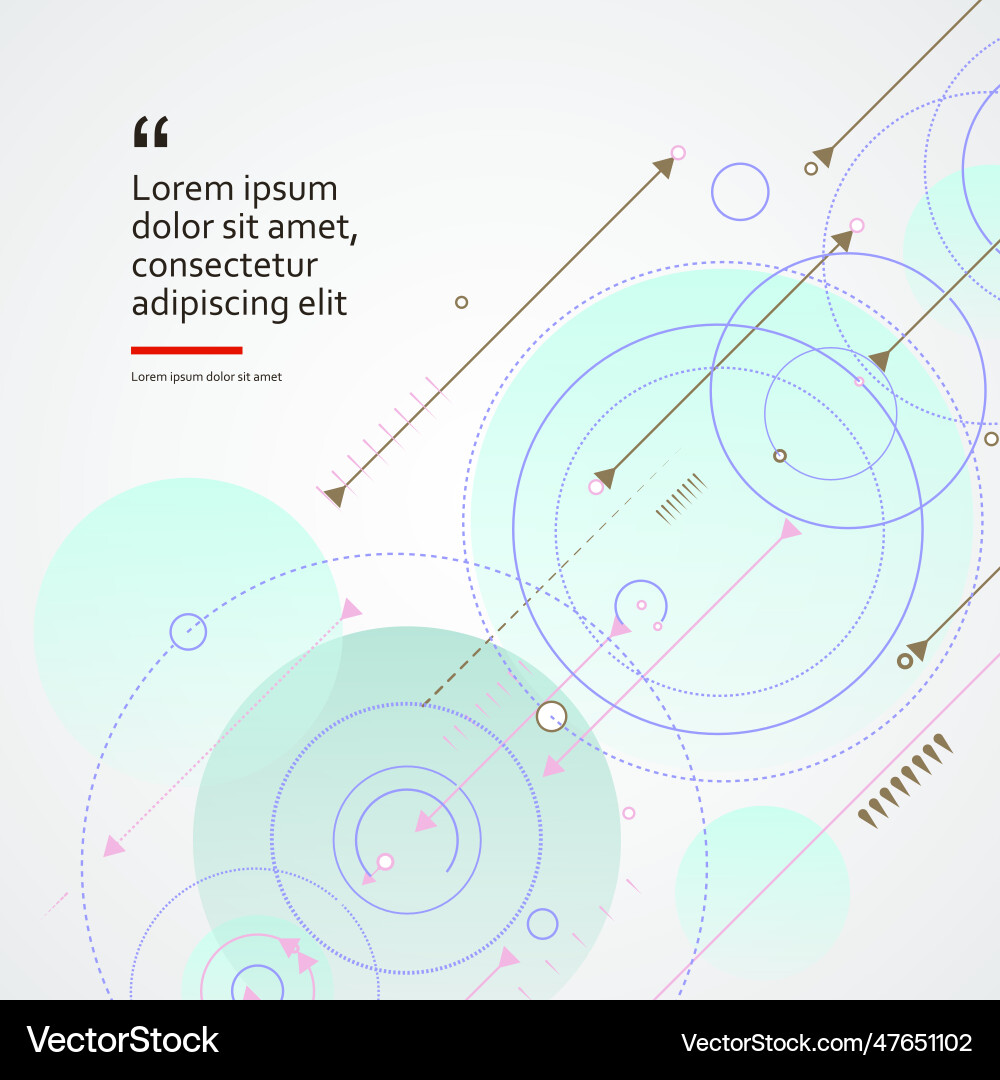 Circles abstract design connect background Circles abstract design connect background vector image