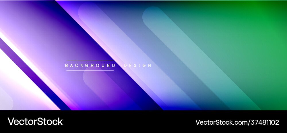 Dynamic lines abstract background 3d shadow Vector Image