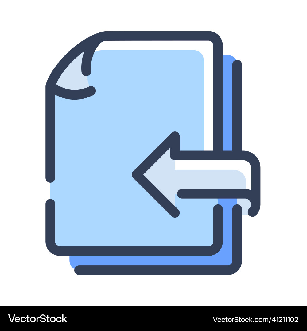 Merge document file paper page merging single vector image