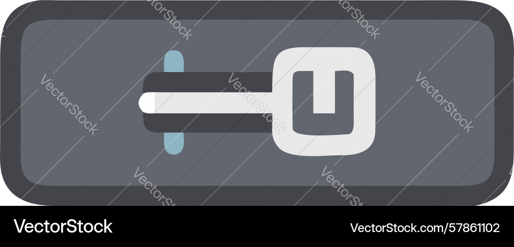 Secure usb port with lock icon for data security Vector Image