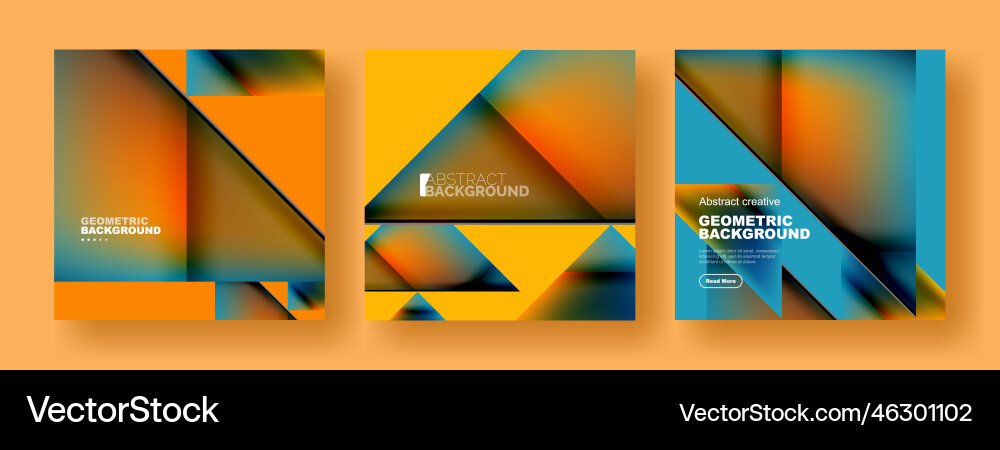 Set of abstract backgrounds - overlapping Set of abstract backgrounds - overlapping Vector Image