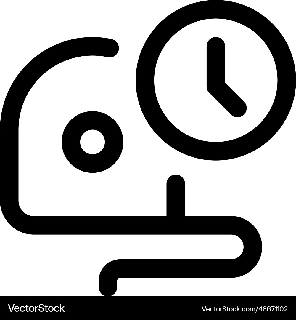 Time taken during measurement of object vector image