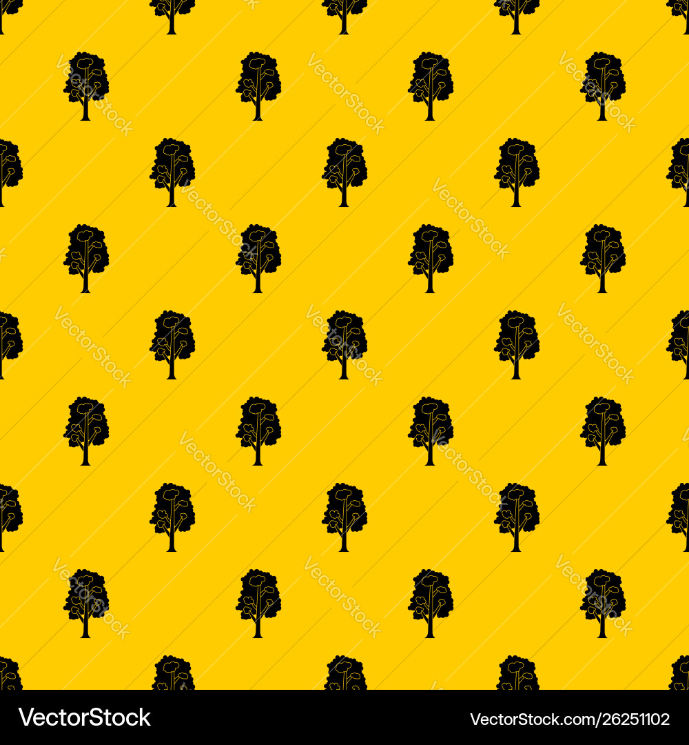 Tree pattern Tree pattern vector image
