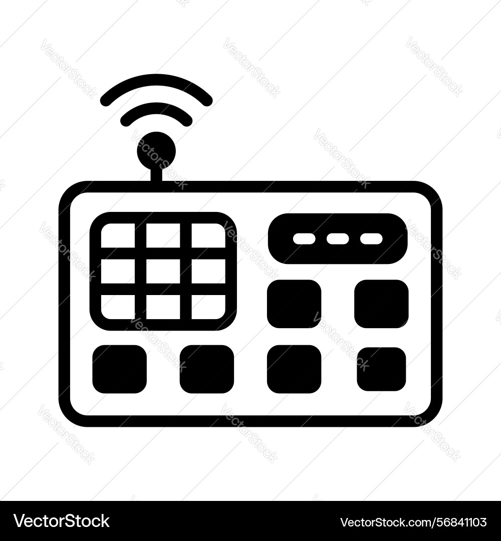 Intercom vector image