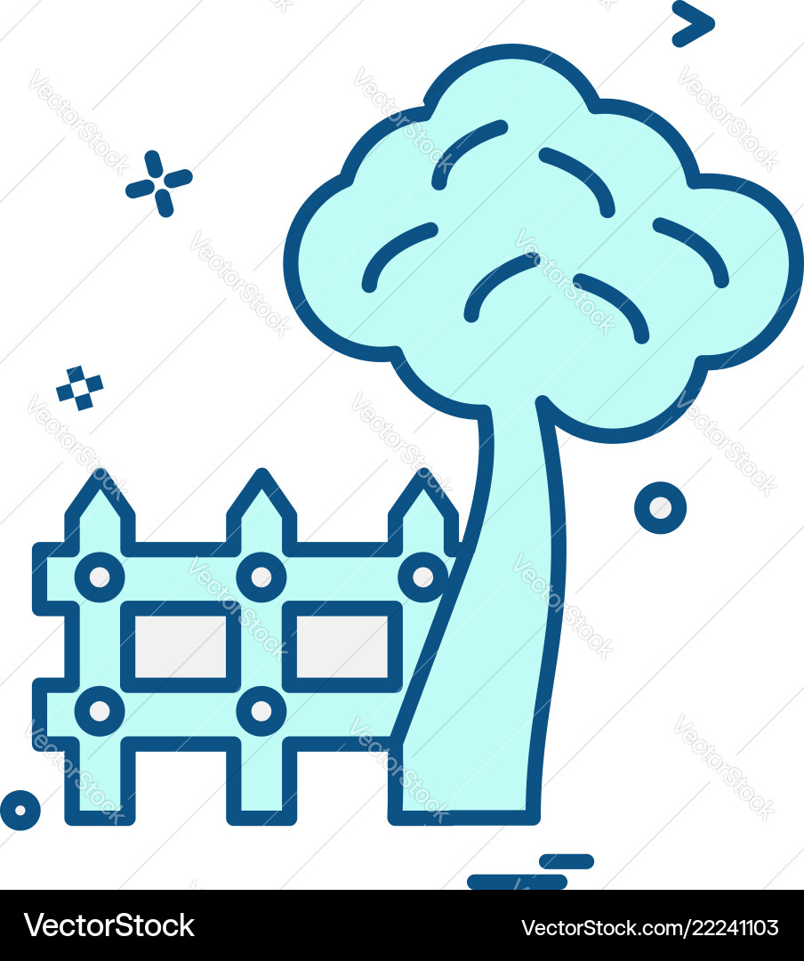 Tree icon design Tree icon design vector image