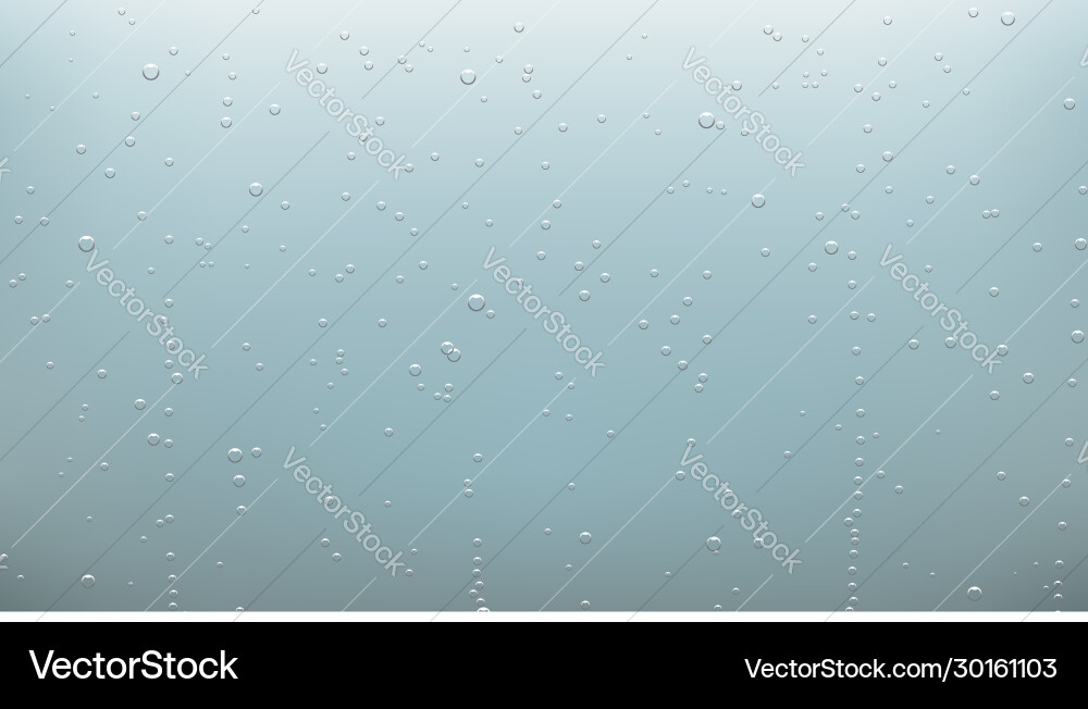 Water bubbles background Royalty Free Vector Image