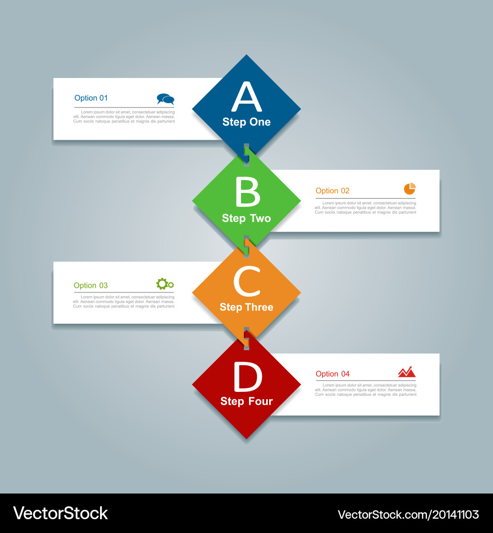 Workflow Diagram Template vector image