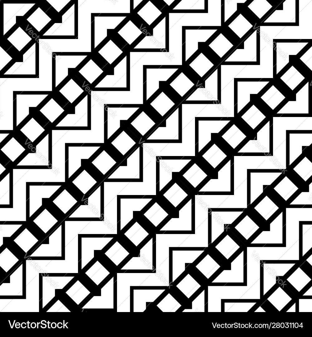 Design seamless monochrome grid pattern Design seamless monochrome grid pattern Vector Image