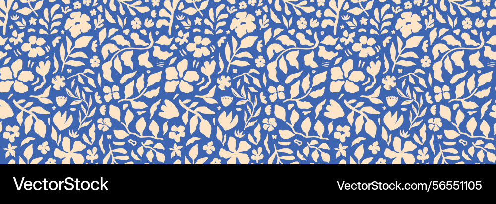 Floral abstract seamless pattern background Floral abstract seamless pattern background Vector Image
