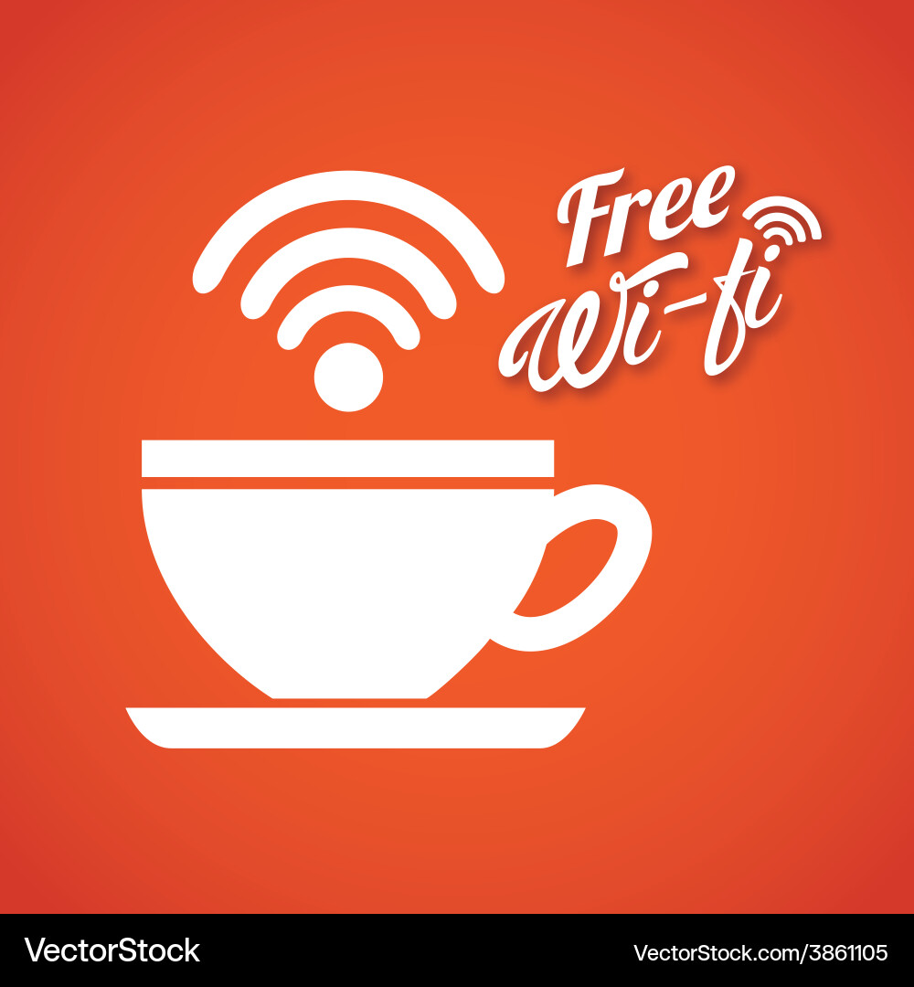Wifi connection Vector Image