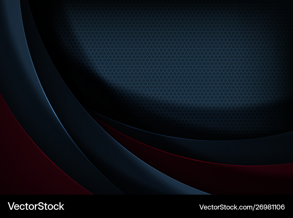 Abstract background with overlapping vector image