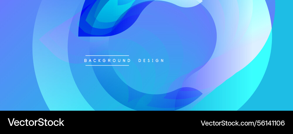Abstract blue design overlapping shapes create Abstract blue design overlapping shapes create Vector Image