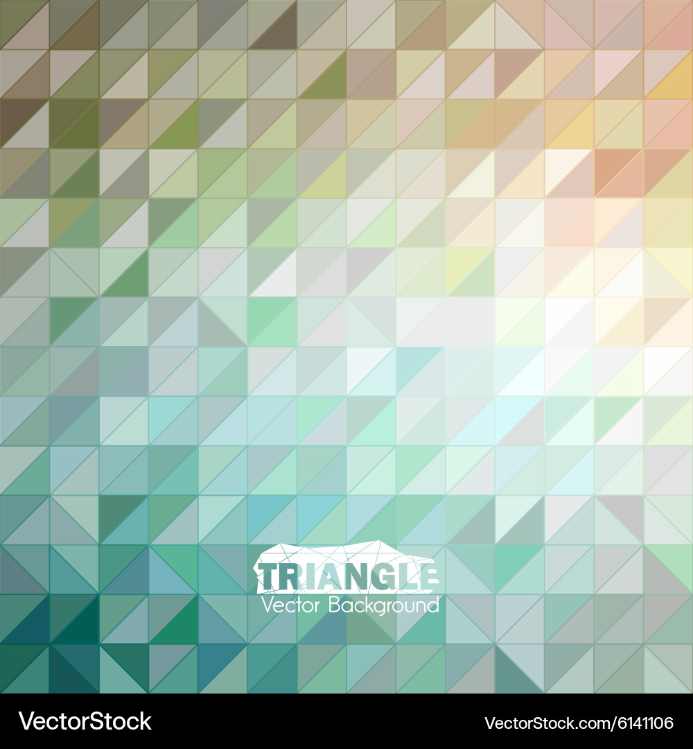 Abstract colorful triangle background Vector Image