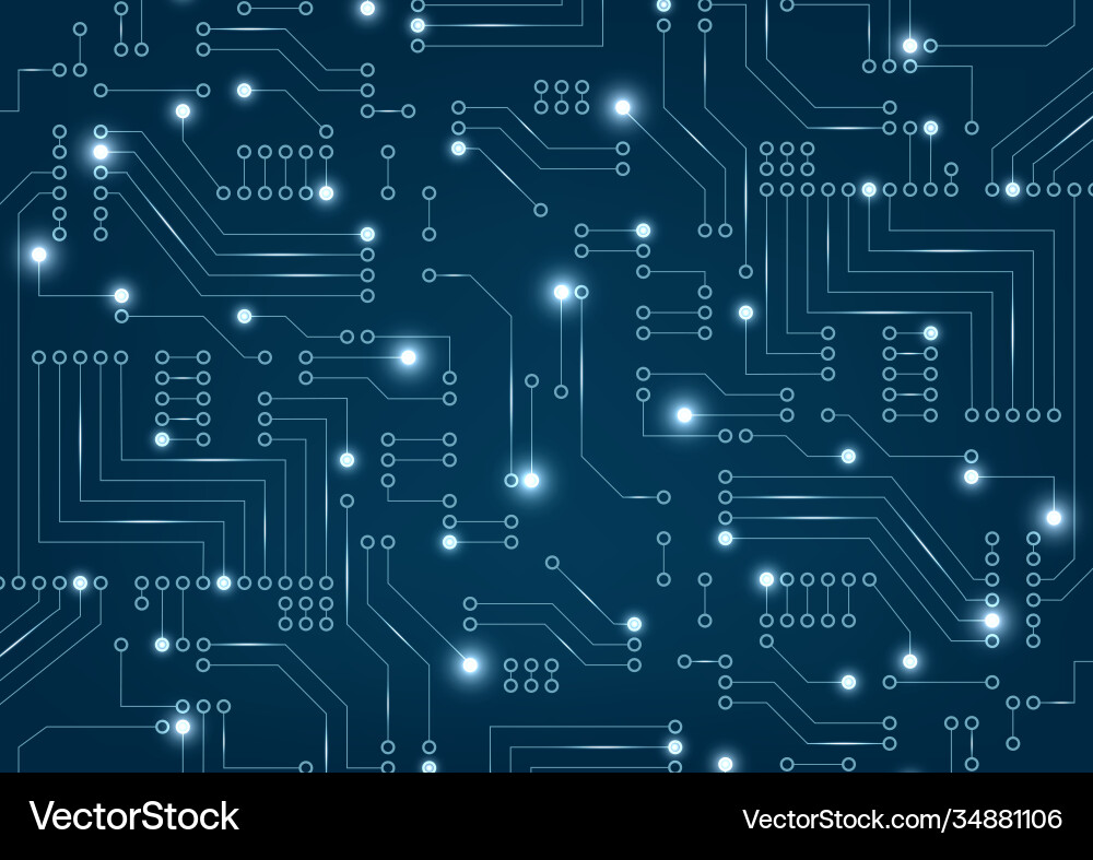 Abstract futuristic circuit board background Abstract futuristic circuit board background vector image