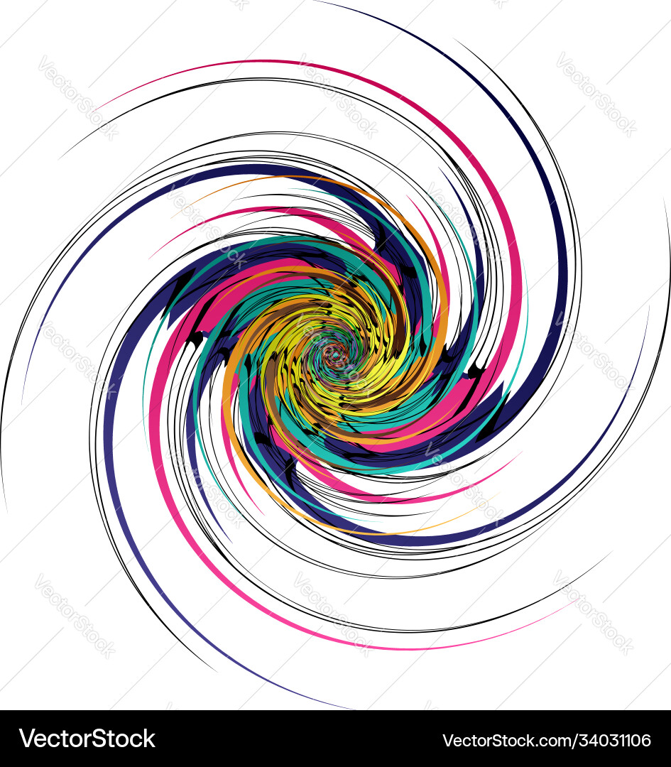 Colorful motifs abstract shapes circular pattern Colorful motifs abstract shapes circular pattern vector image