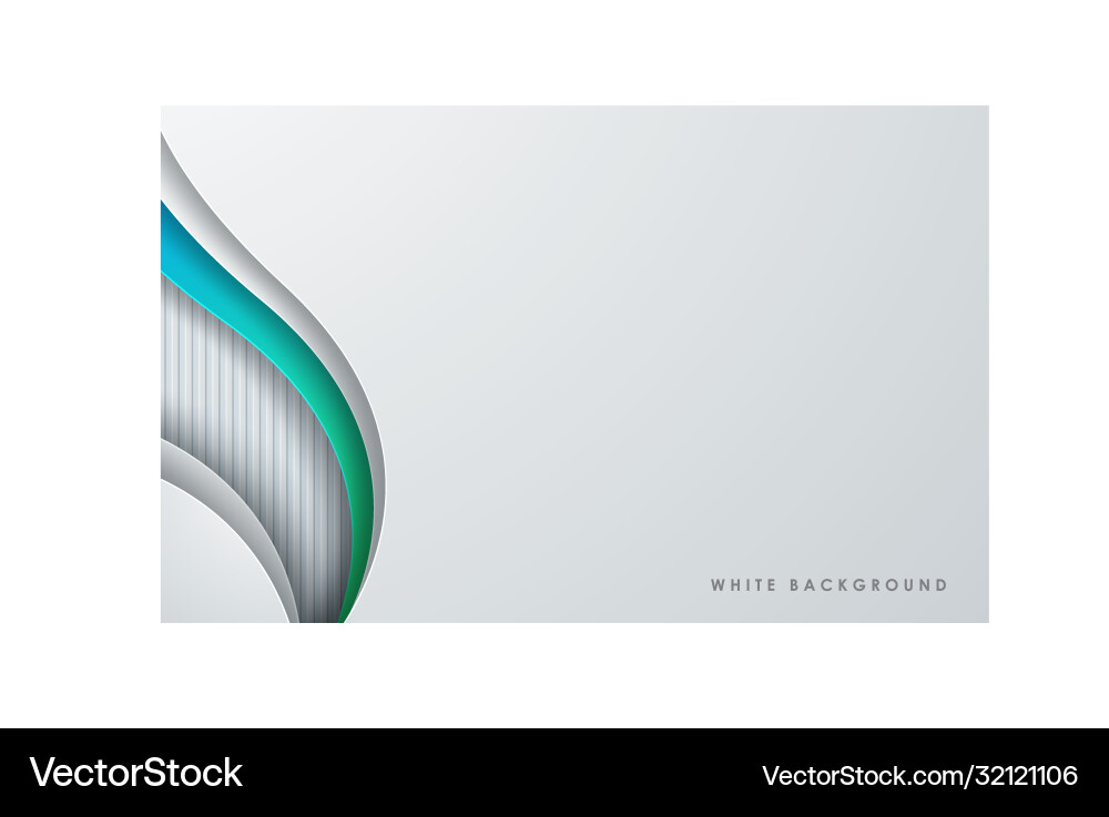 White abstract dimension layer background White abstract dimension layer background Vector Image